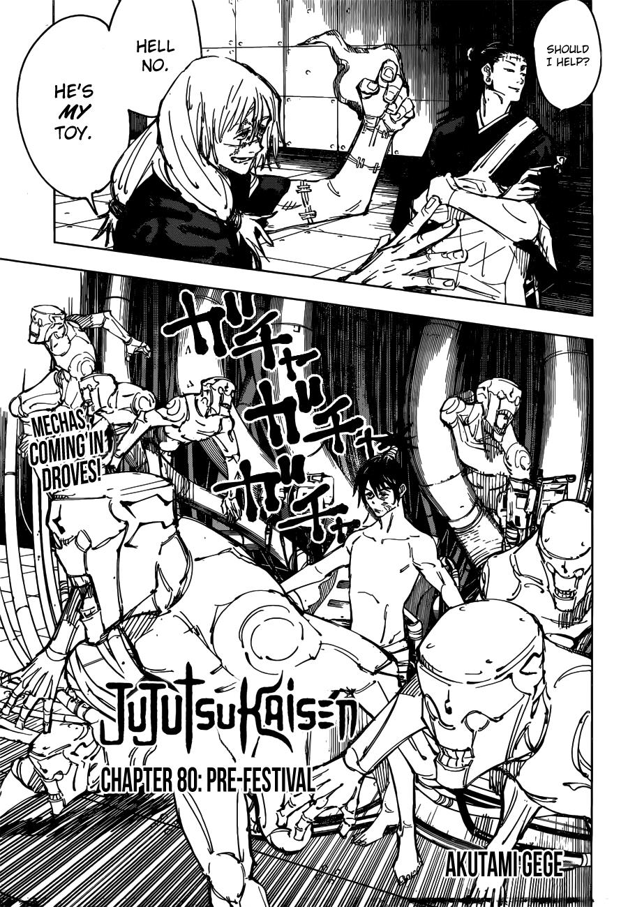 Read Jujutsu Kaisen Chapter-80 Page-001