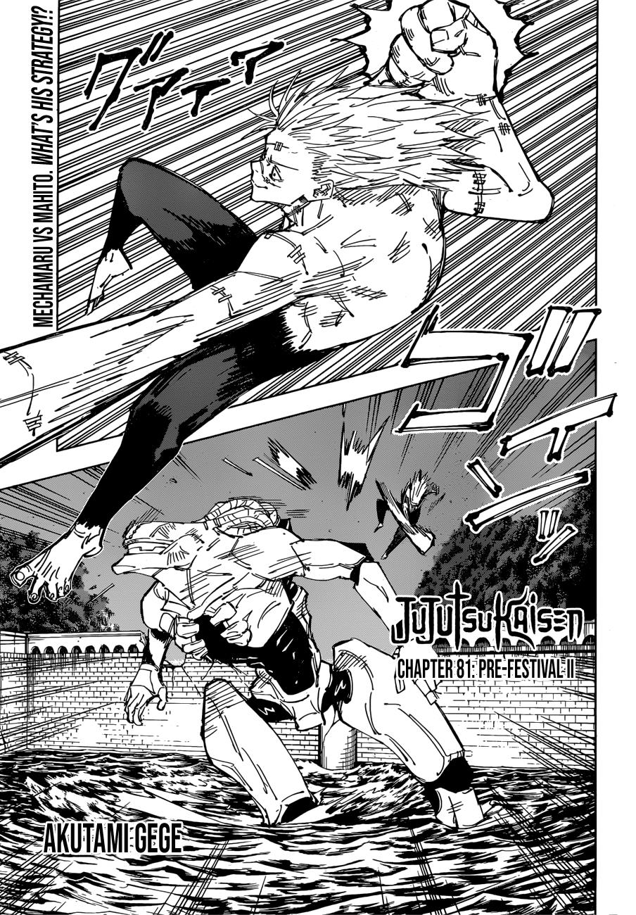 Read Jujutsu Kaisen Chapter-81 Page-001