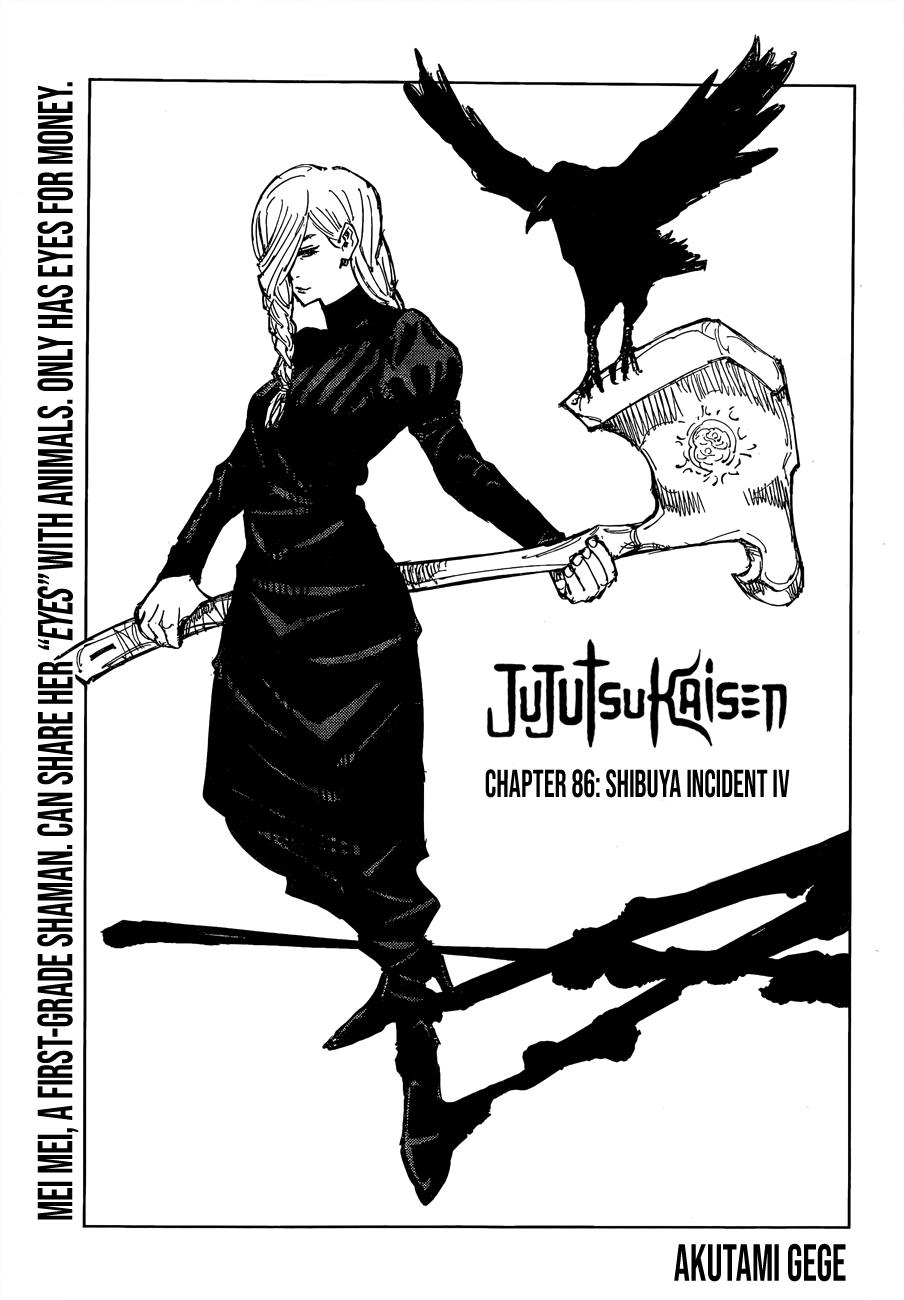 Read Jujutsu Kaisen Chapter-86 Page-001