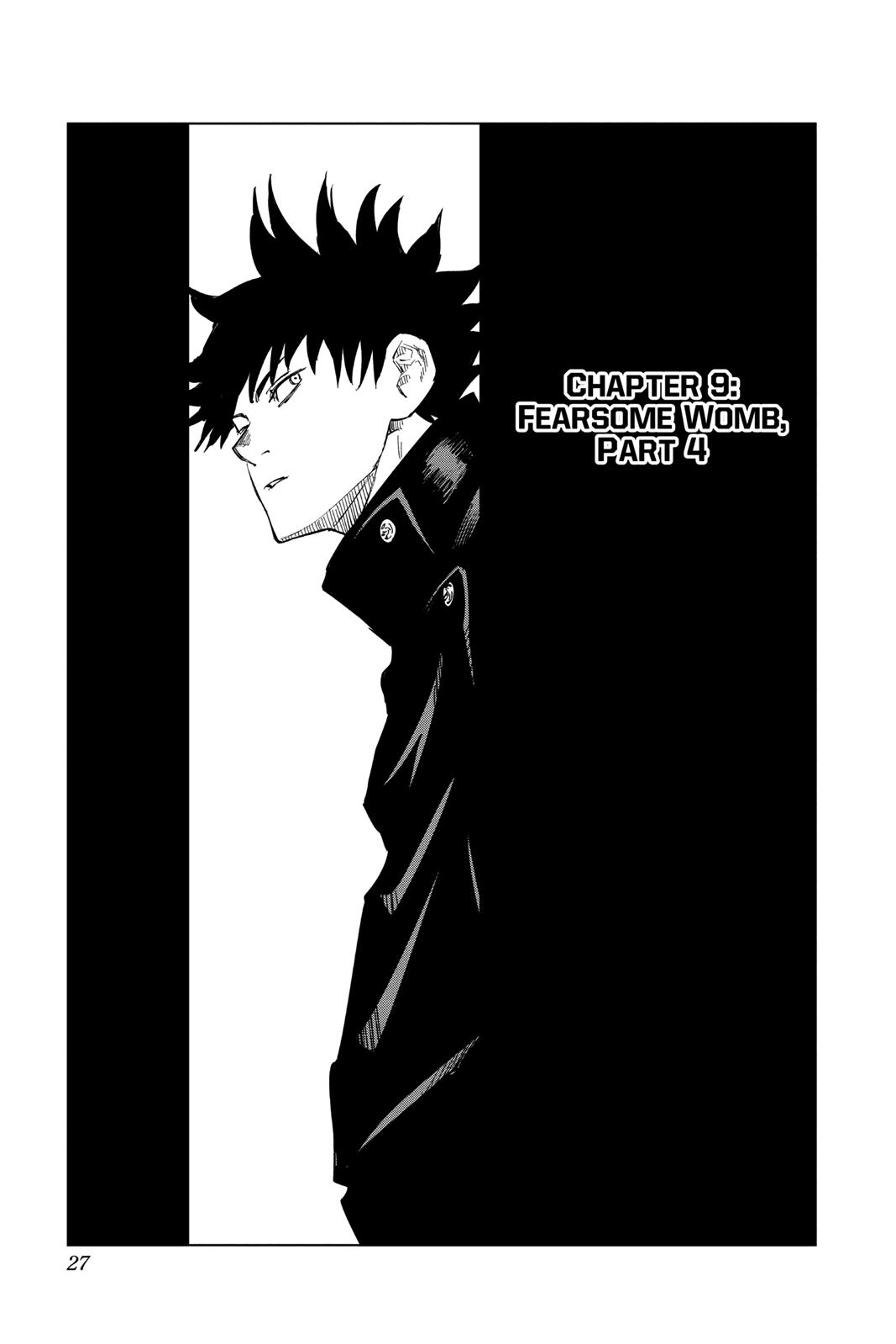 Read Jujutsu Kaisen Chapter-9 Page-001
