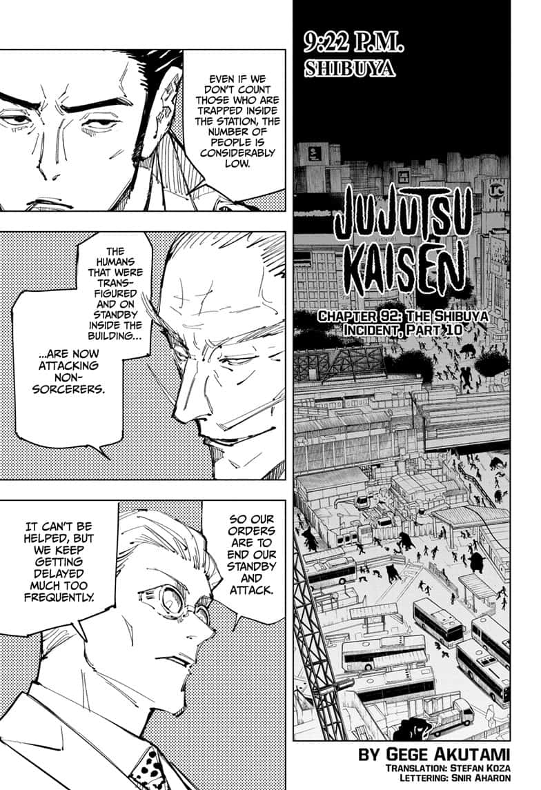 Read Jujutsu Kaisen Chapter-92 Page-001