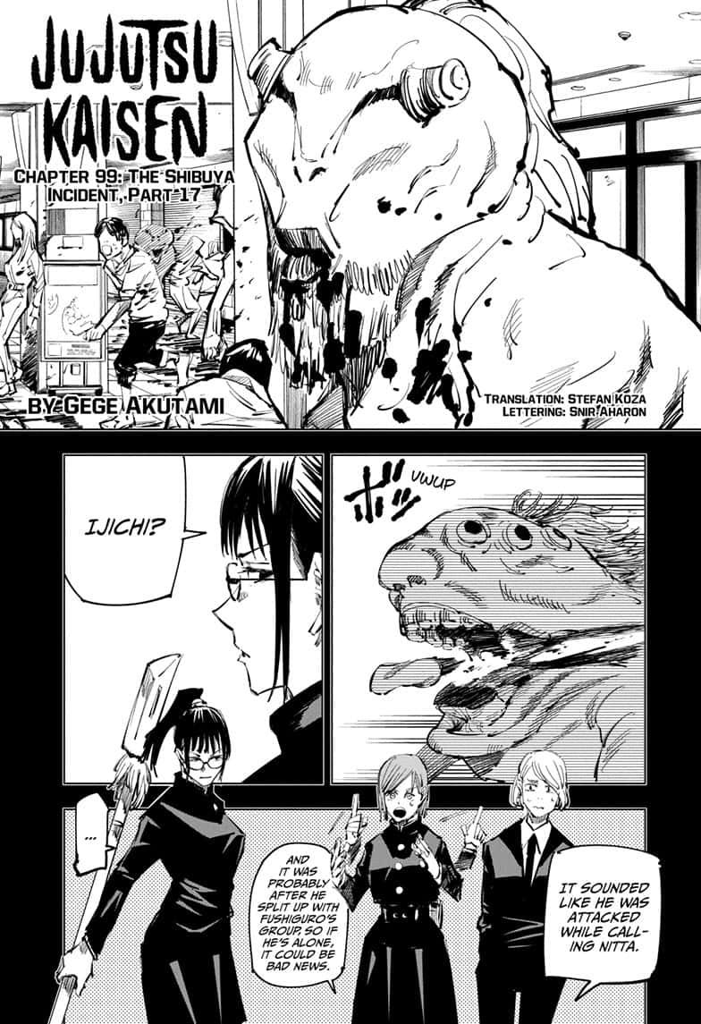 Read Jujutsu Kaisen Chapter-99 Page-002
