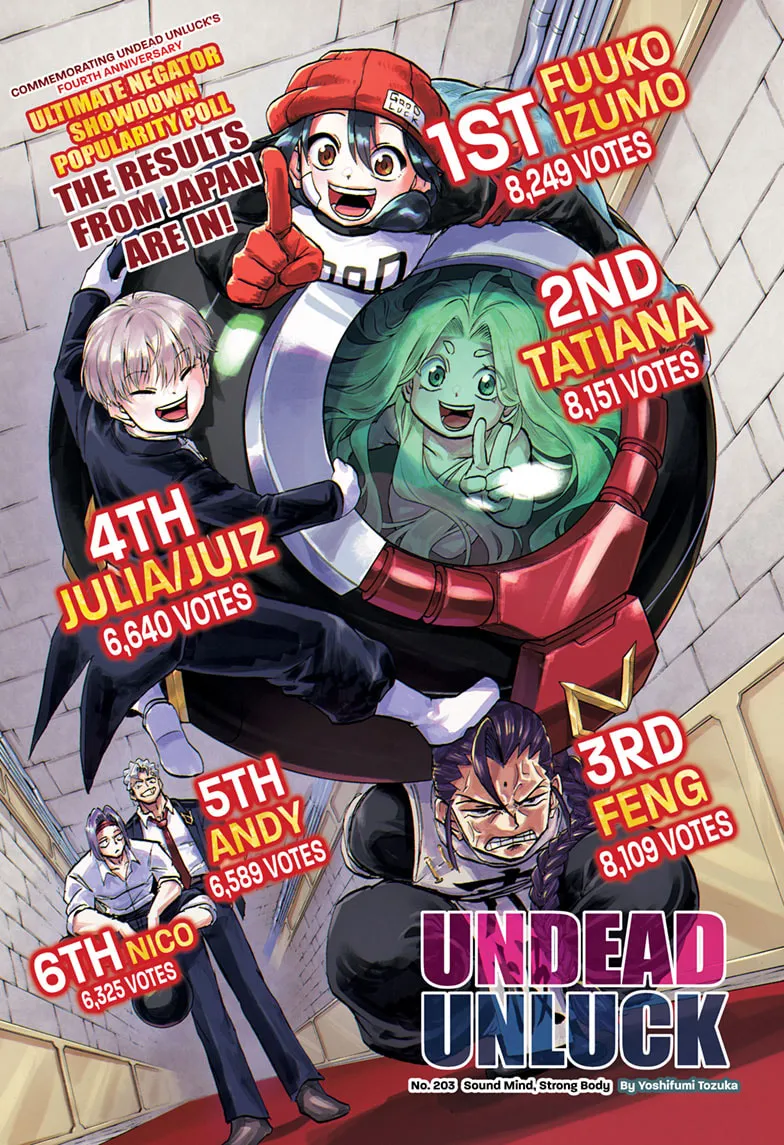 Read Undead Unluck Chapter-203 Page-001
